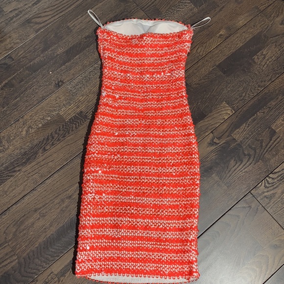 WOW Couture Strapless Sequin Dress Size S - Picture 2 of 3